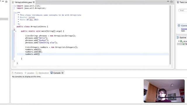 Computer Science for Everyone - 47 - ArrayLists in Java (programming video) смотреть онлайн
