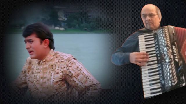 Jis Gali Mein Tera Ghar Instrumental | Kati Patang  1971 | Soulful Accordion | Mukesh | Satish Dosh