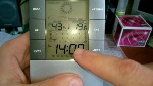 Цифровые Часы Термометр Гигрометр Будильник с Подсветкой + Измеритель Температуры и Влажности за 10