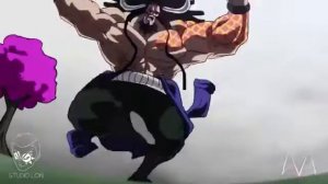 Луффи против кайдо