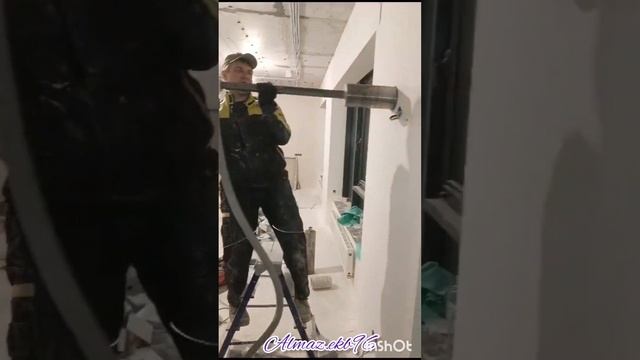 Алмазка- бурение в ручную. смотреть онлайн