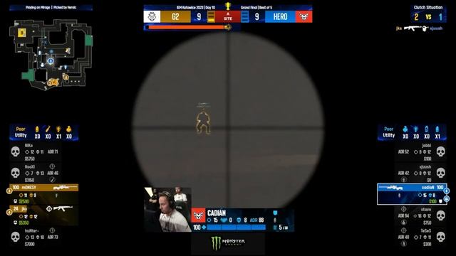 G2 Esports vs HEROIC - IEM Katowice 2023 - Grand Final смотреть онлайн