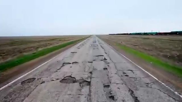 Дорога от Верхнего Баскунчака до Ахтубинска смотреть онлайн