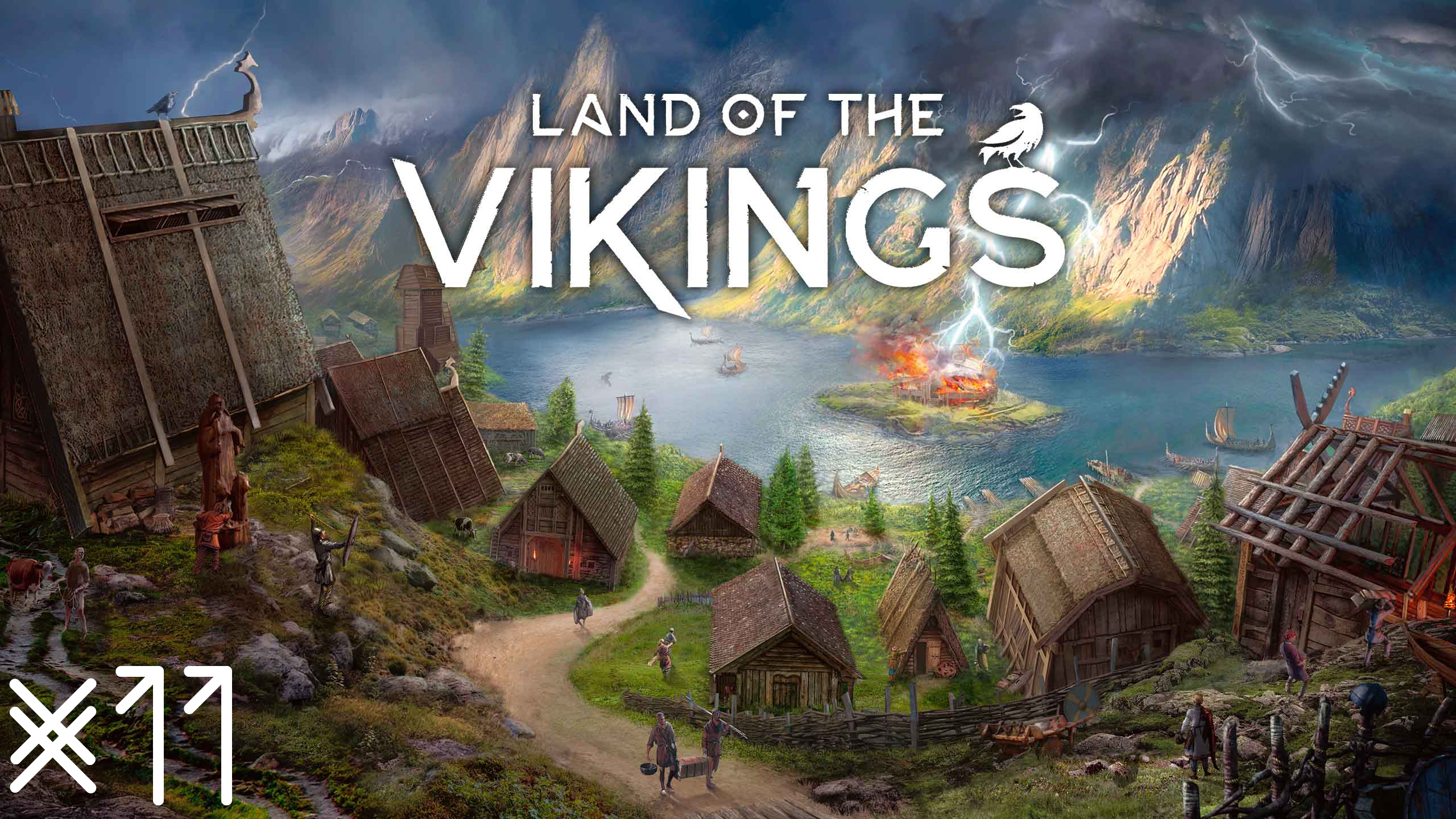 Первый набег. Воруй, убивай, бери гусей! Land of the Vikings #11