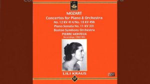 Piano Concerto No. 12 in A Major, K. 414: II. Andante