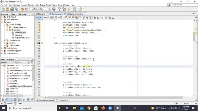 Java Online Class - Brick Breaker Game Part 2 смотреть онлайн