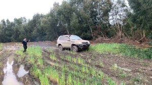 прадо в грязи не едет