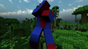 SPIDERMAN MINECRAFT STYLE REMIX 2013  PSY싸이 GANGNAM STYLE강남스타일PARODY VIDEO젠틀맨
