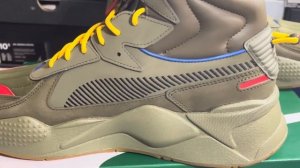 Puma RS-x Mid(Olive/Brown)”view/on feet”Plz Let Ads Play”i”(only)get paid from ads)per Ad=1cent(Thx