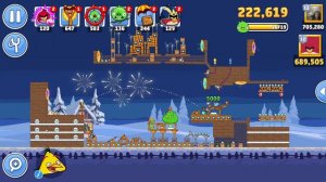 Angry Birds Friends Level 1 Tournament 1338 three stars NO POWER-UP walkthrough 2024-01-04