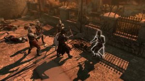 Поединок Эцио Аудиторе с Чезаре Борджиа в Виане (1080p).