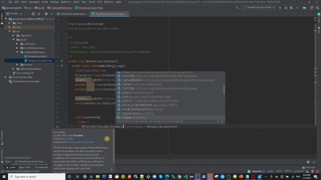 Java | New Feature | Method Reference - Example смотреть онлайн
