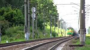 [LDZ] 2TE10M-3423 st Lielvarde + sound 10D100/ Latvia