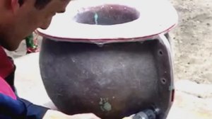 Как просто сделать вазон с формой ВТС (мытый бетон, чистый бетон)