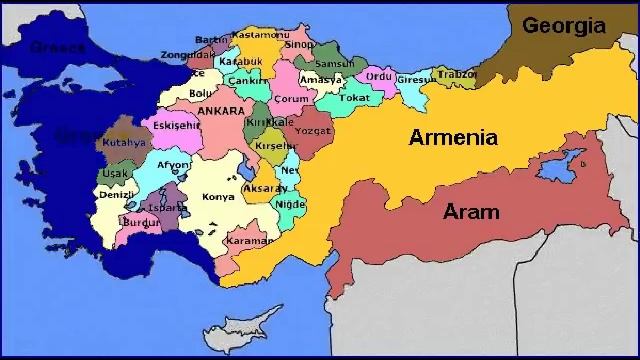 Map Of Turkey
