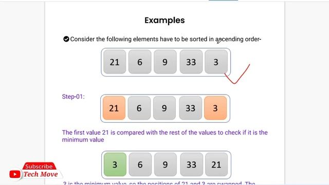 Selection Sort | Space & Time Complexity(Best, Avg & Worst) Analysis | Algorithm with #examples