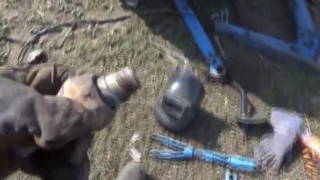 Ремонт навески Т 40 После волокуши. смотреть онлайн