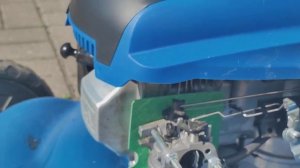 газонокосилка HYUNDAI L5144S. Течь топлива из воздушного фильтра #petrollawnmowertest #respect
