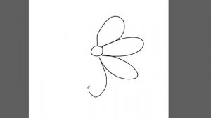 Рисуем цветок