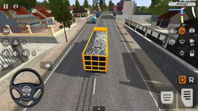 Mitsubishi FUSO Heavy Dump Truck e2 - Bus Simulator Indonesia - Android Gameplay