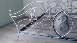 Кованая кровать....?wrought iron bed.Russia