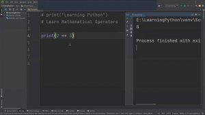 Learn Python  |Learn and understand  Mathematical Operators in Python