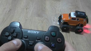 Как сделать машинку на радиоуправлении от джойстика Sony PS2