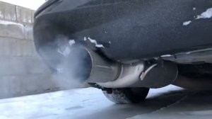 Fujitsubo Legalis R type evolution exhaust sound. Subaru Legacy B4 RSK BE5. Звук выхлопа
