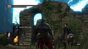 Логан Большая Шляпа и Григгс из Винхейма Dark Souls Дарк Соулс квест волшебников. Автор VeLiD