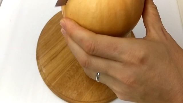 Разрезаем тыкву Баттернат из семян с Алиэкспресс