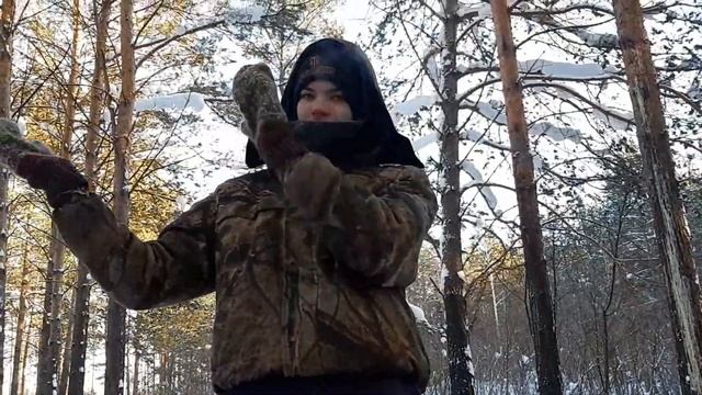 Лесной Влог. Поход в Лес и БОЛЬШОЙ КОСТРИЩЕ. смотреть онлайн