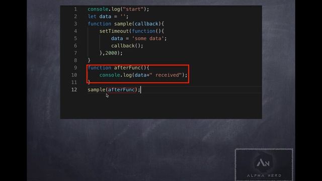 Javascript - What is Callback?