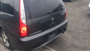 Видео-тест автомобиля Mitsubishi Lancer Cedia Wagon (CS5W-0203625 2001) черный