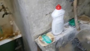 БОЛЬШОЙ ТАРАКАН ЗАЛЕЗ В ВАННУЮ