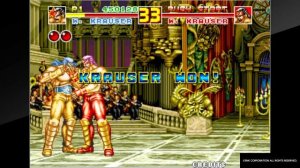 ACA NEOGEO FATAL FURY SPECIAL Wolfgang Krauser ending