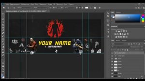Как сделать шапку для канала? Стиль | CS:GO №8