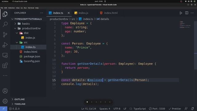 Type Aliases In TypeScript | Learn TypeScript | p4 смотреть онлайн