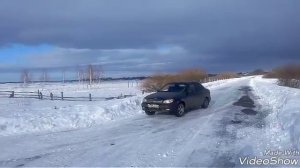 Валим боком на ланосе|Шевроле ланос|