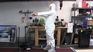 Real Review & Demo: Disposable Coveralls Dupont, Tyvek