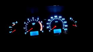 Пересвет щитка приборов ВАЗ 2110( плавный розжиг)