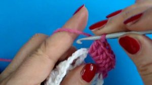 Вязание цветка крючком Урок 9 - How to Crochet flower