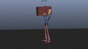 3D Box lifting animation...