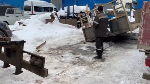 Сдвижная платформа Эвакуаторная