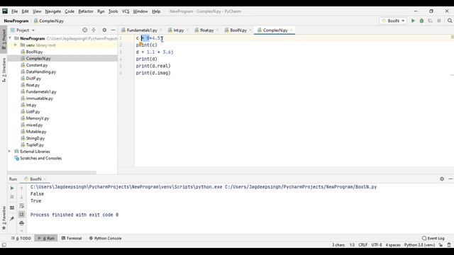 CLASS 11 PYTHON SESSION 04  DATA HANDLING IN  PYTHON