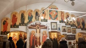 Служба в Никольском Храме в день памяти Николая Чудотворца.