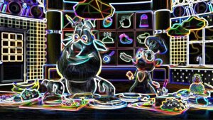 Анимационный мультфильм 3D: Буба с Мышонком готовят бутерброды