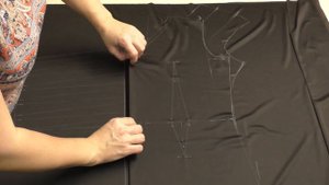 Как сшить платье из бархата своими руками Без выкройки базовой основы
