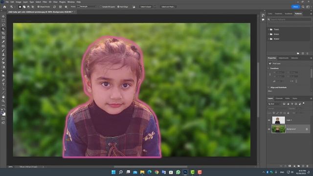 Adobe Photoshop 2023 "Delete and Fill Selection tool for blur background" Amazing, by Amjad Graphic смотреть онлайн