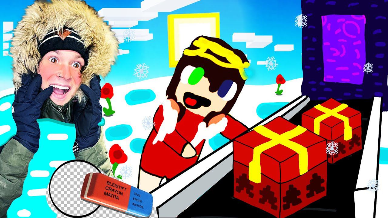 ПОЧЕМУ МОЯ ФЕРМА ПОДАРКОВ СТАЛА НАРИСОВАННОЙ В МАЙНКРАФТ смотреть онлайн