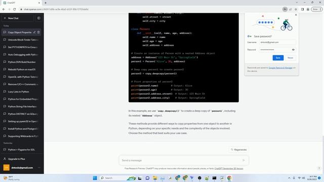 How to copy all properties of an object to another object in Python